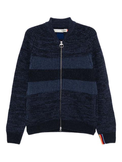 x Paul Smith bomer cardigan