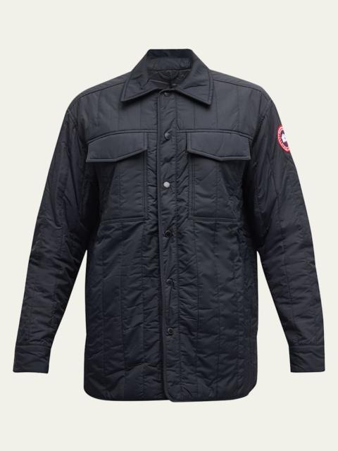 Men's Carlyle Quilted Overshirt
