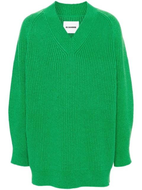 ribbed knit jumper
