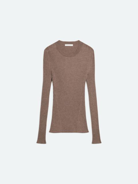 OPEN-BACK RIBBED TOP