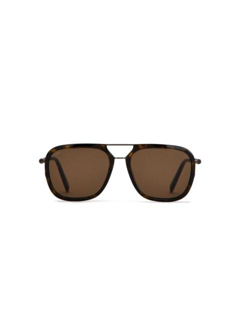 square-frame sunglasses