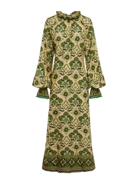 Cece Silk Midi Dress