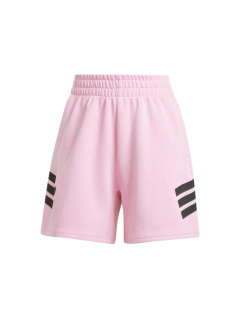 adidas Women's Future Icons 3-Stripes Shorts True Pink