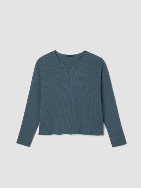 Italian Cashmere Crew Neck Top
