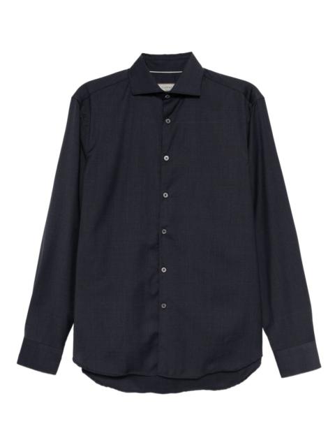 oxford wool shirt