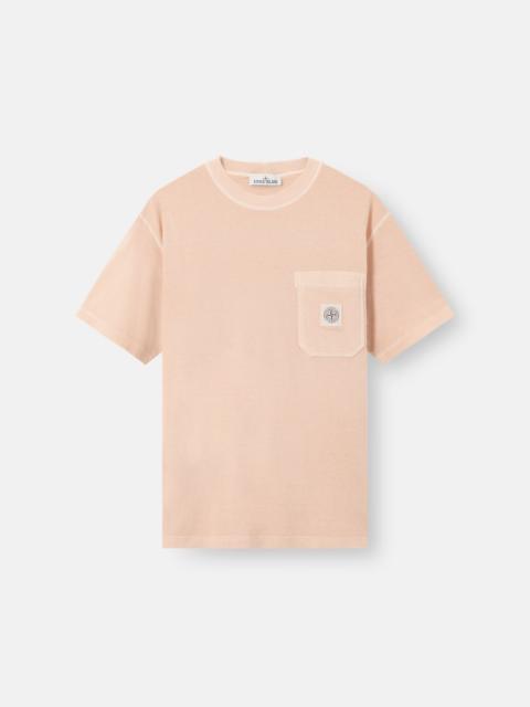 2100032 ORGANIC COTTON JERSEY 'FISSATO' EFFECT