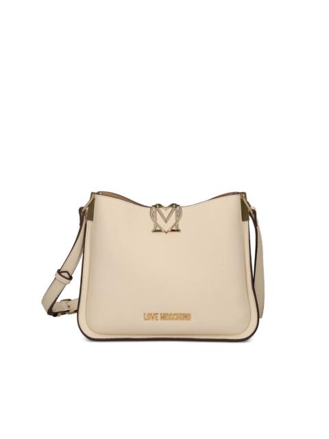 logo-buckle crossbody bag