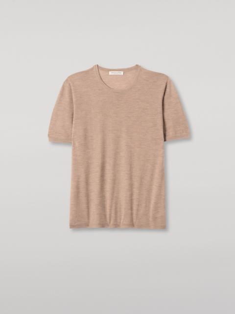 Boyd Light Brown Superfine Cashmere T-Shirt