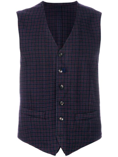 tartan gilet