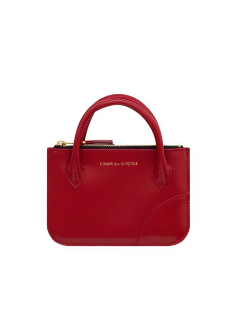 handle logo-print wallet