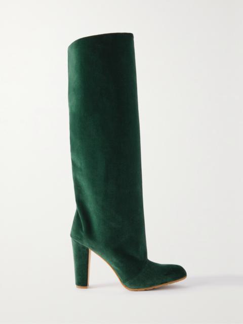 Garder 45 Velvet Knee Boots