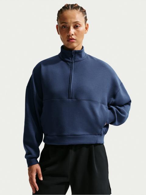 Nike 24.7 ImpossiblySoft Women's Dri-FIT Oversized 1/2-Zip Top