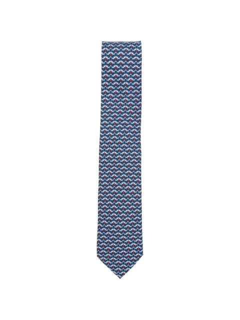 Ferragamo Patterned Silk Tie