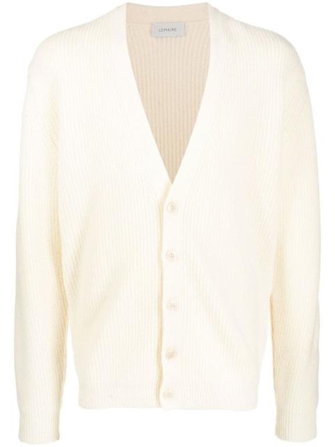 button-down knit cardigan