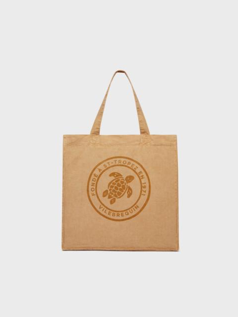 Linen Beach bag Solid