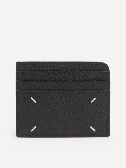 Logo Leather Card Holder