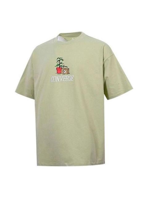 Converse Road Trip T-Shirt 'Olive Aura' 10023266-A03