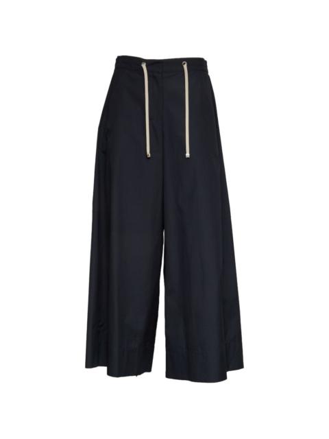 drawstring pockets trousers