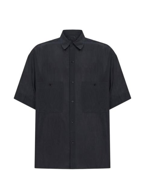 chest-pockets short-sleeve shirt