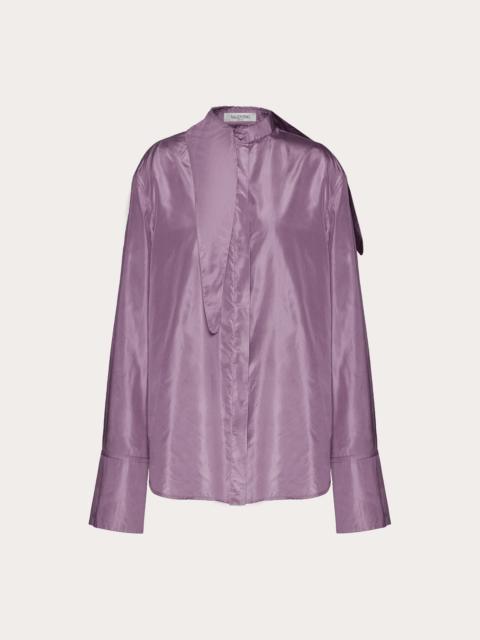 WASHED TAFFETA SHIRT