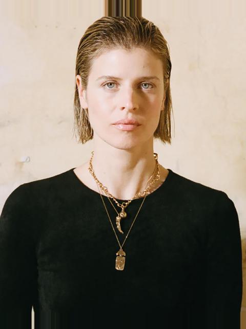 24ct Gold-Plated Feline Majesty Pendant Necklace