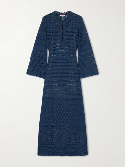 Madone Open-knit Maxi Dress