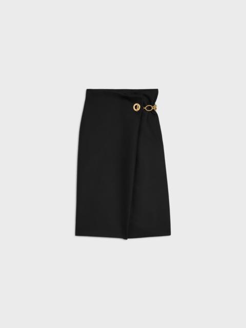 midi skirt IN mohair wool