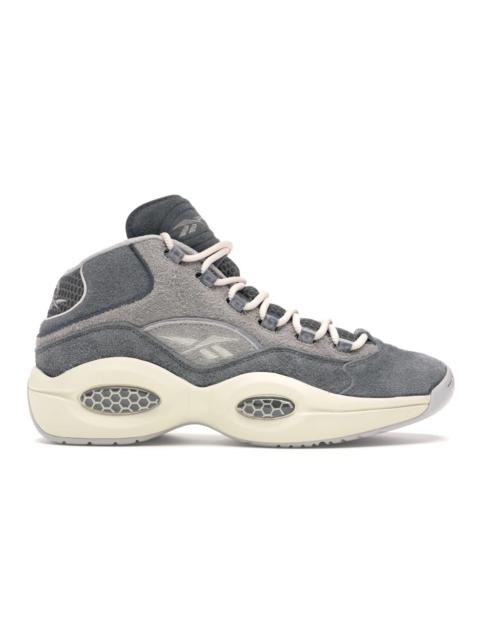 Reebok Question Mid Grey Suede