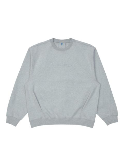 pleated-detail sweatshirt