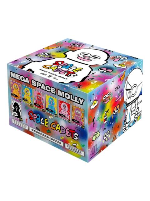 Pop Mart Mega Space Molly 400% Jon Burgerman Space Cadets Sealed Cases (6 Blind Boxes) PPMT-2505-001