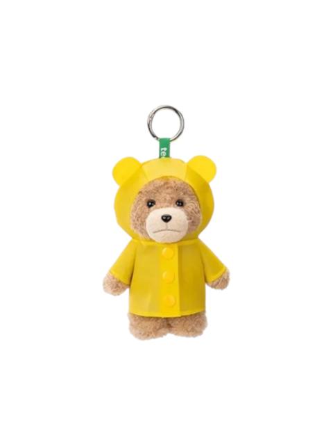 Pop Mart Ted2 Teddy Bear Action Series Raincoat Bear Plush Pendant