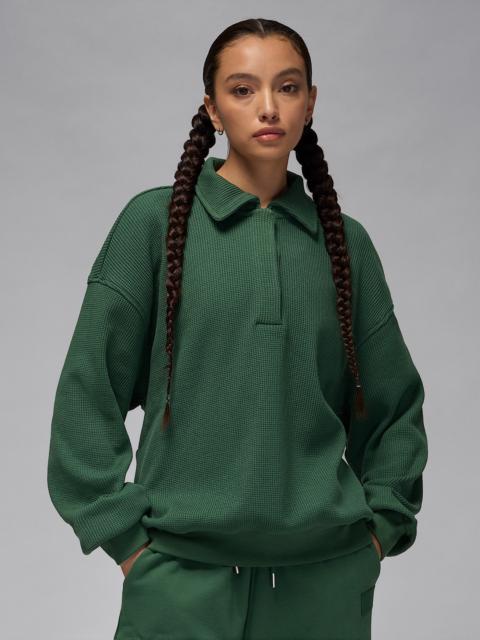 Jordan Flight Women's Long-Sleeve Waffle Top