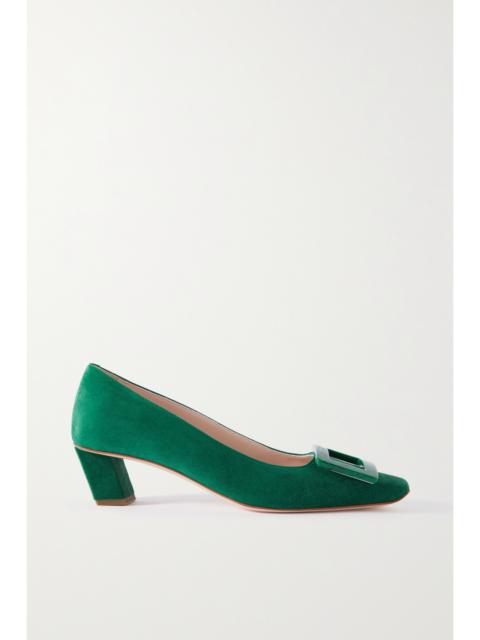 Belle Vivier 45 Suede Pumps