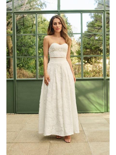 Lydia Millen Lace Cotton Maxi Skirt