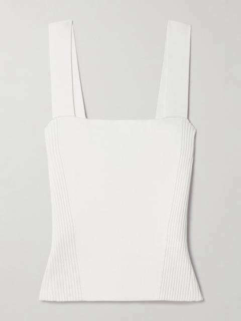 Stretch-knit Tank