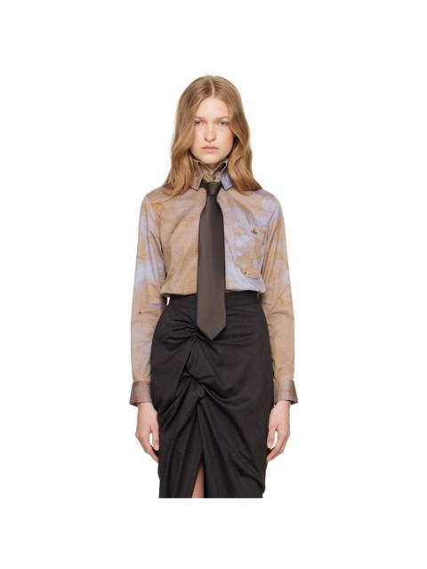 SSENSE Exclusive Capsule Brown Classic Krall Shirt