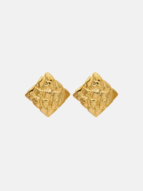 Blaine gold-plated earrings