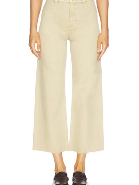 Penny Crop High Rise Wide Leg Jeans