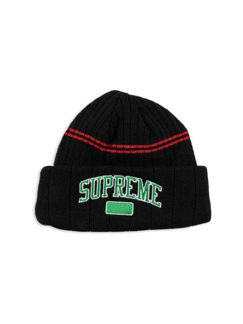 logo-embroidered beanie