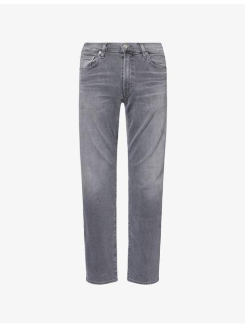 Gage Classic Straight-Leg Stretch-Denim Blend Jeans