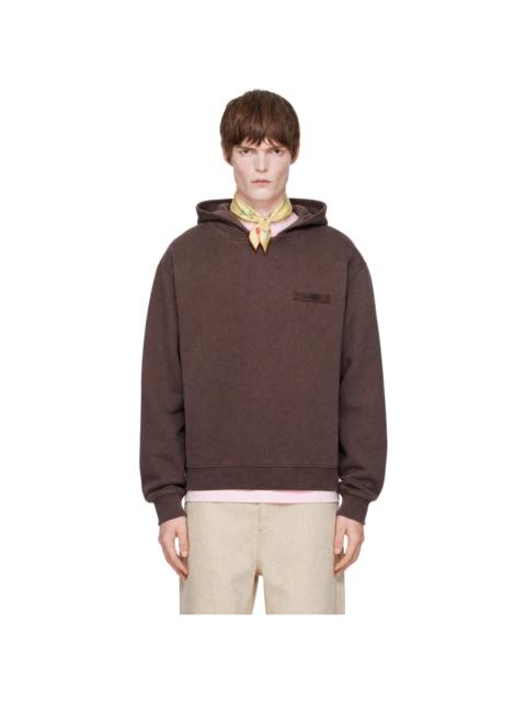 Brown 'Le Gros Grain' Hoodie