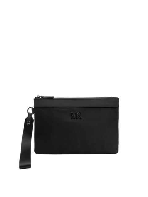 logo plaque clutch