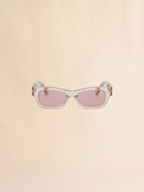 CLEAR CREAM HAICLI SUNGLASSES
