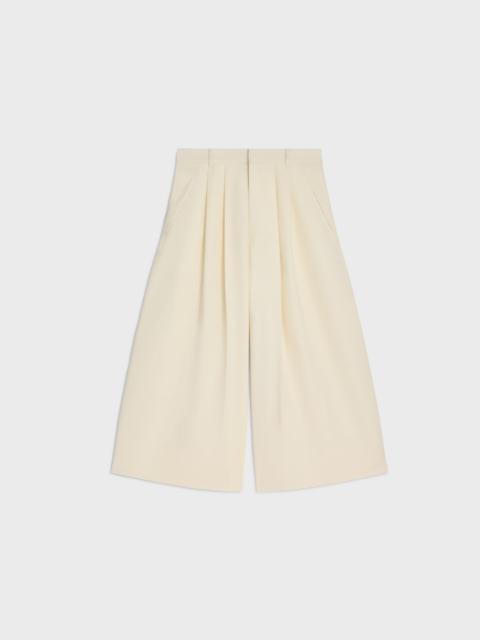 montauk cropped trousers IN DIAGONAL WOOL