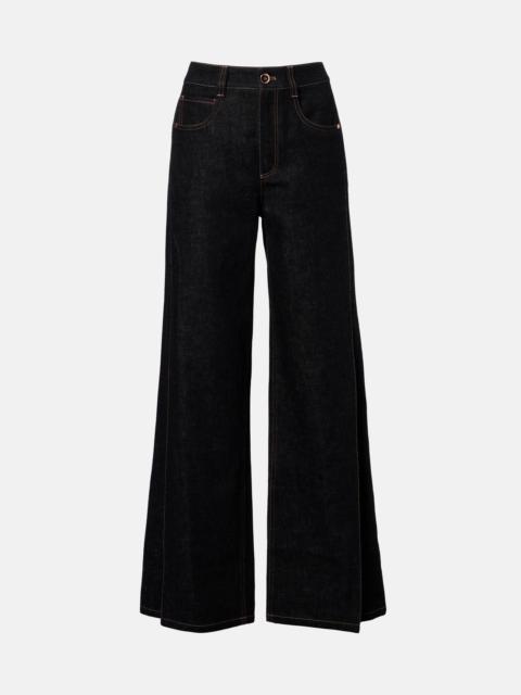 Wide-leg jeans