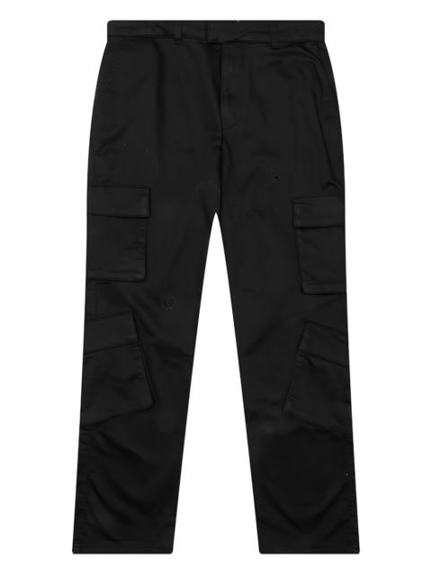 cargo-pocket trousers