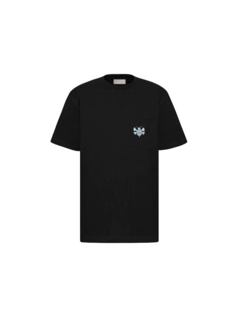 Dior And Shawn Oversized Bee T-Shirt Black
