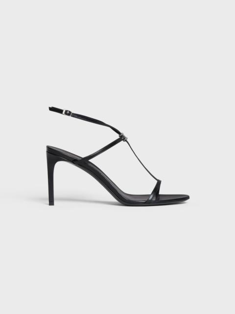 T-BAR TRIOMPHE SANDAL in CALFSKIN