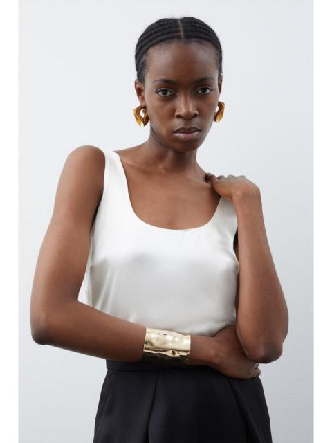 Premium Viscose Satin Woven Cami Top