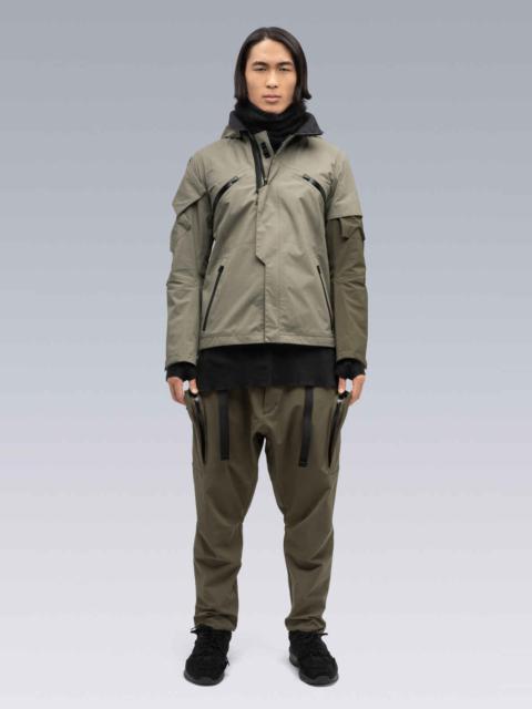 J1B-GT 3L Gore-Tex Pro Interops Jacket Dust / RAF Green (2 hoods: Dust & Black)